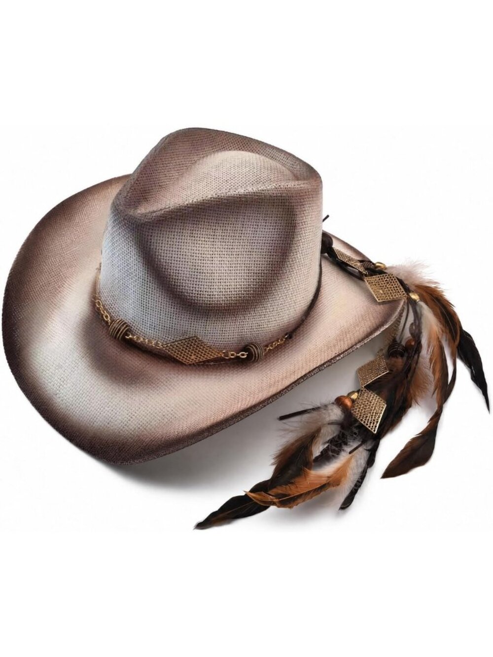 Stylish Straw Cowboy Hat for Women & Men | Perfect for Western Outfits